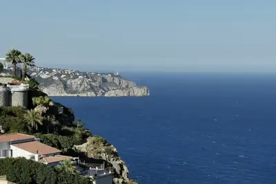 Villa, piscine privée, vue fantastique sur la mer, internet + climat, Cumbre del Sol