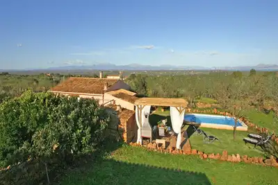 Image de Situation isolée, vue de rêve, piscine, famille bienvenues, environnement nature