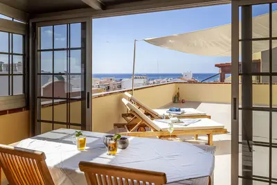 Image de Penthouse équipé au-dessus des toits de Morro Jable