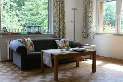 Image de Pure nature: Apartment 'Wildcat' at 'Frau Holle' (Mother Hulda), dogs willk.