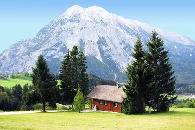 Image de FreiraumHĂĽtte avec vue panoramique - votre temps Ă la montagne