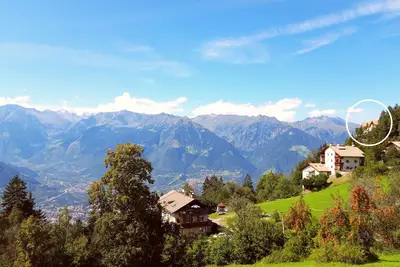 Image de Grand appartement, emplacement panoramique ensoleillé au-dessus de Merano
