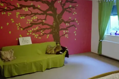 Image de récupérer appartement confortable d'une chambre pour se détendre et