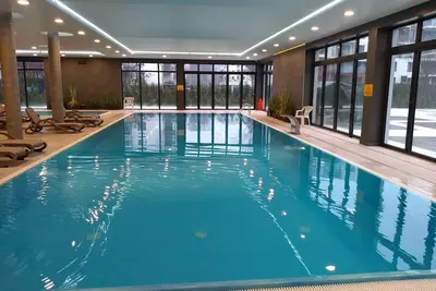 Mer Baltique Kołobrzeg Pologne 300m jusqu'à la plage Piscine couverte Salle de gymnastique Aire de jeu Restaurant