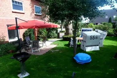 Image de Fh avant Sylt u. Danemark, \"260 m²\", jardin, sauna, Wi-Fi, billard, air hockey