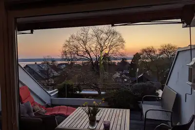 Image de Appartement à Herrsching avec terrasse et vue sur Ammersee