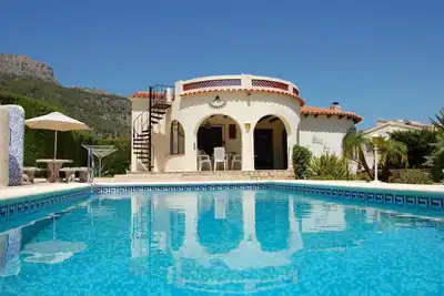Image de Villa de rêve avec piscine + vue sur la mer privée pour un maximum de 5 personnes à Calpe