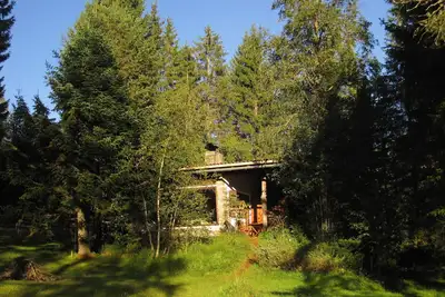 Image de Maison de campagne en bois rond pour 4 personnes dans la région d'Olympie Seefeld