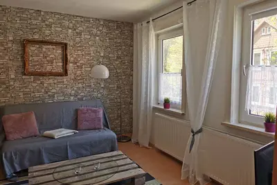 Image de Appartement moderne dans une maison de mineur historique avec WiFi