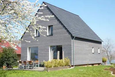 Image de Fantastique maison de vacances avec une belle vue sur la vallée
