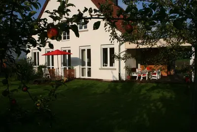 Image de Großzüg. Brûler cheminée et sauna - paradis avec beaucoup d'espace!