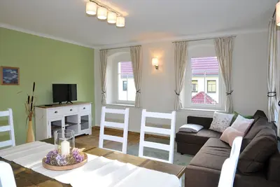 Image de Appartement \"Landliebe\" avec piscine et sauna dans une cour à 3 faces restaurée