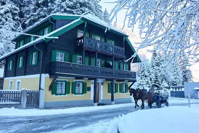 Image de Chalet de luxe hiver et été