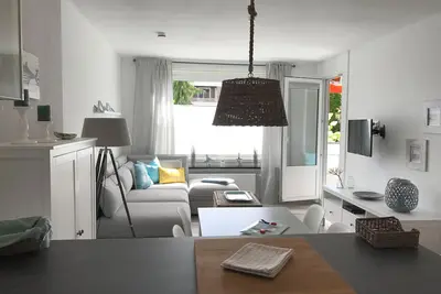 Image de vacances de luxe « abri plage », à 50 mètres de la plage