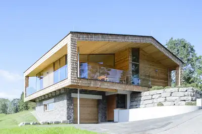 Image de WohlfuhlHaus dans les montagnes avec des vues fantastiques et les installations de