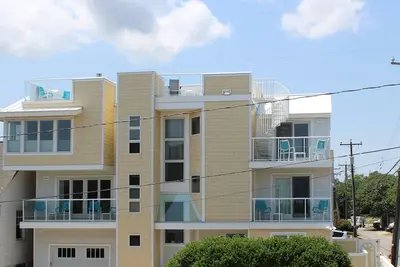 Image de Terrasse Vue Sur L'Est De L'OCÉAN Nord Patient-Ascenseur-Toit