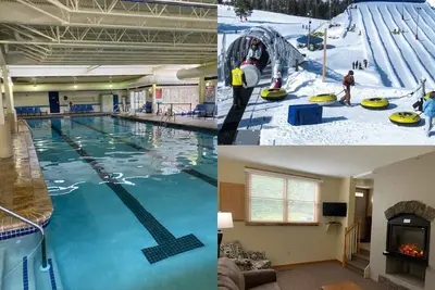 Image de Pocono Resort Condo 2 Bed / 2 Bath (Sleeps 8) ~ Piscine ~ Jacuzzi