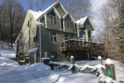 Image de Accueil personnalisé de luxe sur Okemo Mtn / Famille / Groupe bienvenus / Navette
