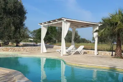 Image de Trulli Collina della Pace, private pool, terrasses, veranda, Bbq, garden, olives