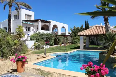 Image de La Arruzafa, Villa Mojacar avec piscine privée et vue sur la mer