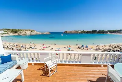 Image de Maison de ville fantastique devant la plage, Arenal de´n Castell, Minorque
