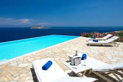 Image de Sophia Villa Patmos | Sea View Villa Ă Patmos avec piscine