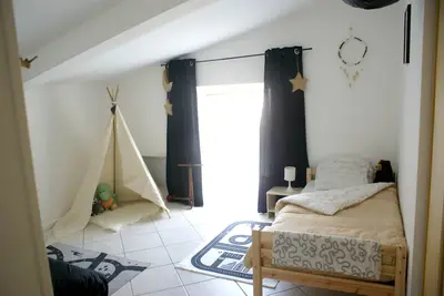 Image de Appartement avec terrasse et cour, la campagne Ă 15 mn de la Place Stanislas