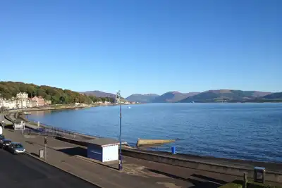 Image de Lumineux, accueillant appartement surplombant la baie de Rothesay