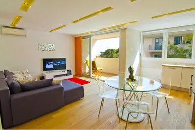 Image de Lux plage vue mer avec balcon