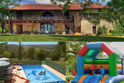 Image de Stunning converted barn, near Brantome, Perigueux heated pool, sleeps 10 + infants