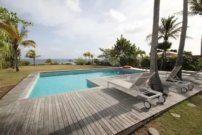 Image de Villa Caraibes avec piscine vue mer panoramique