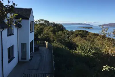 Image de Superbe maison côtière près de vues d'Oban sur le Jura et Mull, évasion de 4 lits