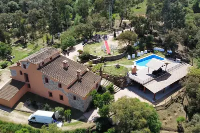 Image de Macanet De La Selva: (Texte traduit automatiquement) Ferme avec piscine d'eau salée privée