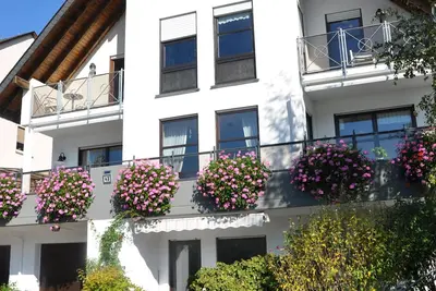 Image de Appartement confortable dans les vignes avec une vue magnifique sur le Rhin et les châteaux