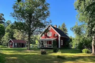 Image de Maison non-fumeur avec sauna et espace baignade