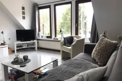 Image de Bel appartement sympathique à Gyhum-Bockel sur l'emplacement A1 idyllique avec Waldblic