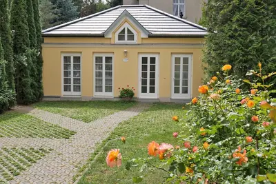 Image de Maison idyllique avec jardin romantique et une connexion Wi-Fi gratuite dans le centre de Quedlinburg
