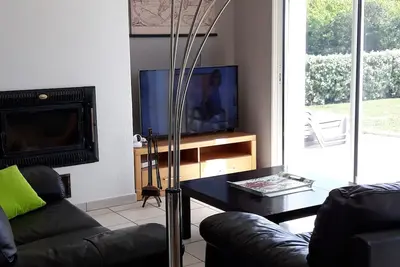 Image de maison de vacances située dans une impasse à 800 metres de la plage