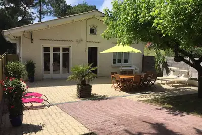 Villa *** 6/8 personnes  + jardin arboré - 200 m plage - Pyla sur Mer