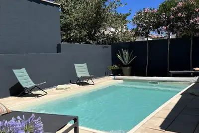 Image de Entre BÉZIERS Et Valras Plage Villa Avec Jardin Et Piscine Privee