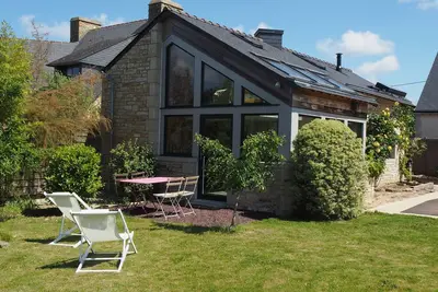 Image de Gîte de caractère, vue Golfe du Morbihan, plage 150m, Vannes 10mn