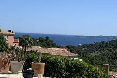 Image de Superbe vue mer aux Issambres, piscine, clim, wifi, Pmr, 154m2, terrain pétanque