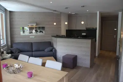 Image de Apt 5* pied des pistes (2150m), 3 balcons, 3 iPads, haut parleur dans chaque pièce