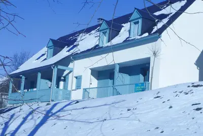 Image de Chalet Appartement T3  lumineux 2 chambres proche ville et pistes ski Peyrelance