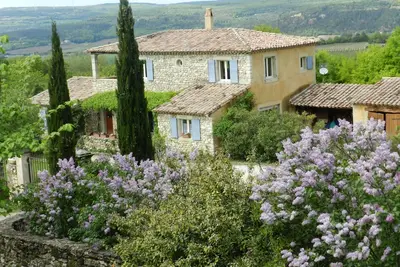 Image de Maison de vacances en Drome Provençale, piscine privée chauffée, 10 personnes