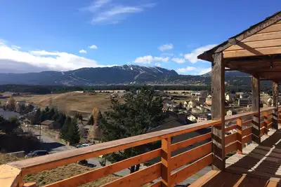 Image de Grand chalet 18 personnes vue panoramique
