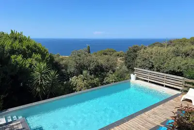 Image de Calvi Exceptionnel, Unique, Vue Mer Panoramique, Villa Moderne, Piscine 8 person