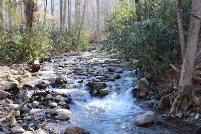 Image de Visite Drone Video, Isolement, Naturel, Relaxant, Thérapeutique, Spa