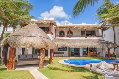 Image de Casa Magica, Akumal Jade Bay, Superbe Villa en bord de mer!