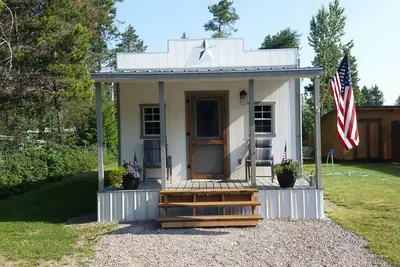 Cottage confortable avec style ferme rustique